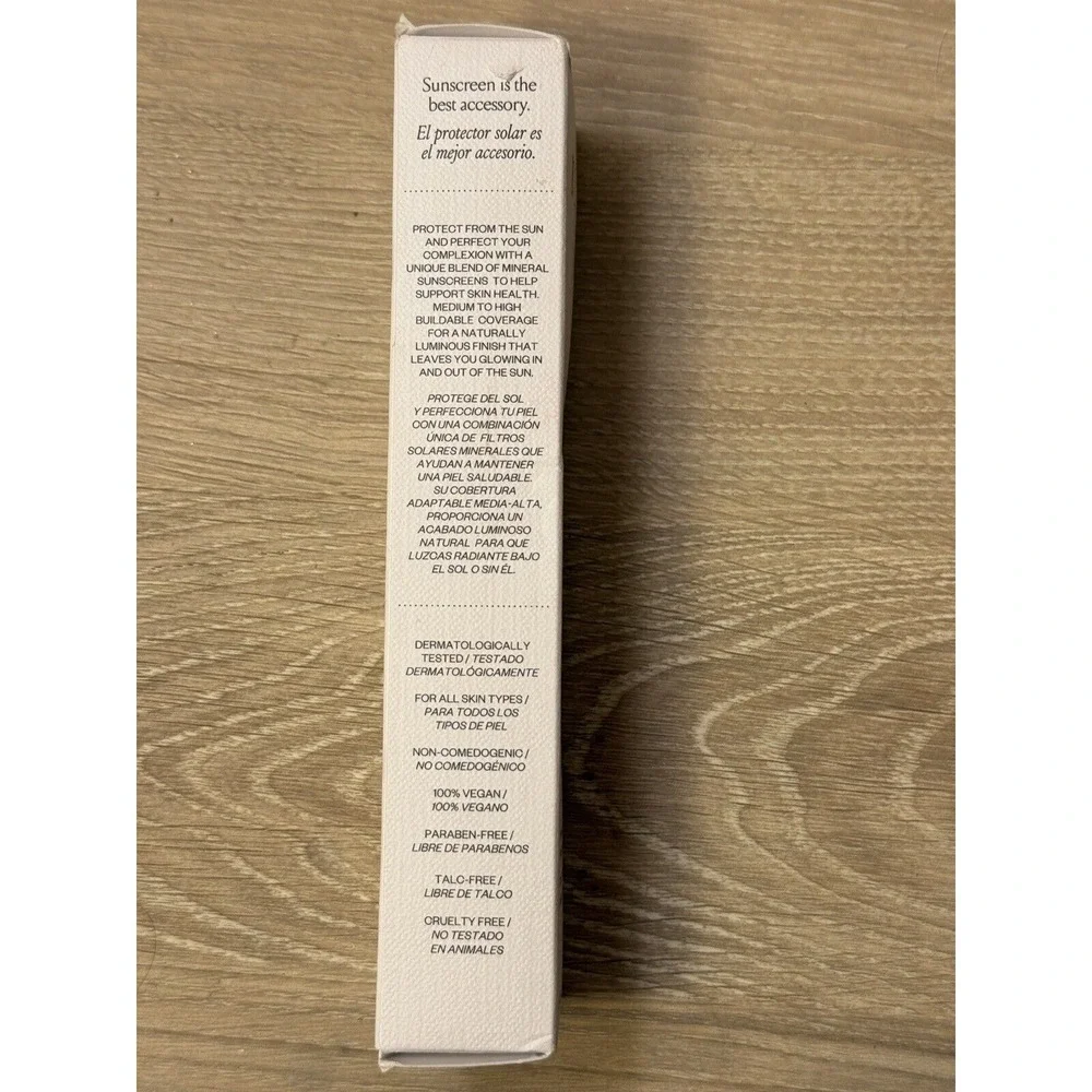 toty. Illumina CC Cream SPF 50+ Perfecting Fluid NIB 5W1‎ Deep Terracotta